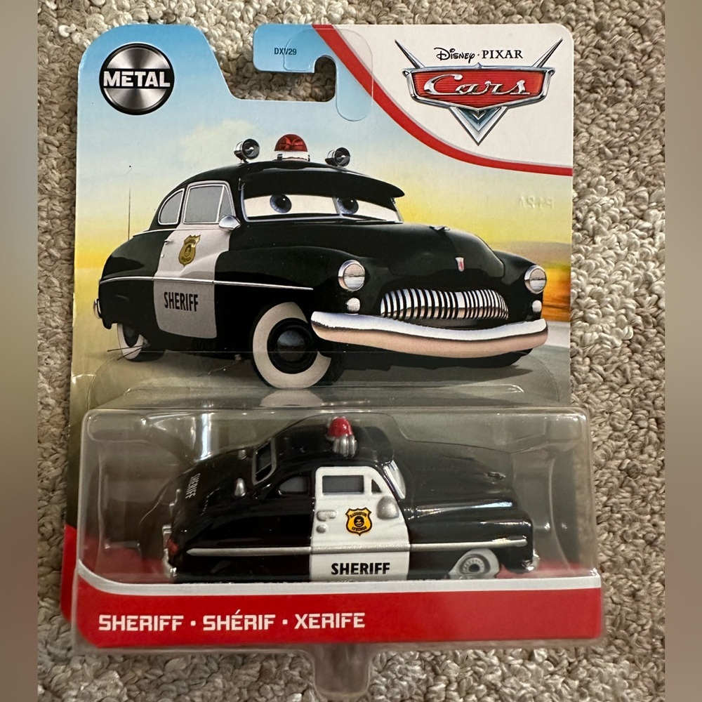 NIB Disney Pixar Cars Sheriff vehicle
